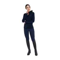 Damen-Fleecejacke mit Reißverschluss Equestro