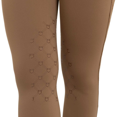 Damen-Leggings mit hoher Taille aus technischem Monogrammstoff Equestro