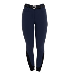Damenreithose mit hohem Bund und Kniegrip Equestro Damen Damenreithose mit hohem Bund und Kniegrip Equestro Damen
