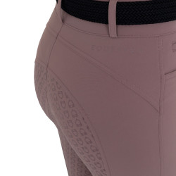 Damenreithose Full Grip mit hohem Bund aus bi-elastischem technischem Gewebe Equestro Damen