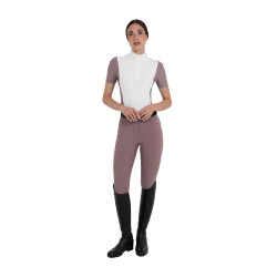 Damenreithose Full Grip mit hohem Bund aus bi-elastischem technischem Gewebe Equestro Damen