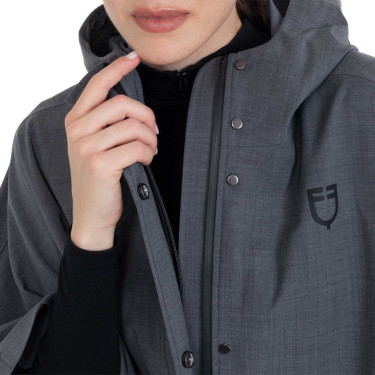 Damen-Regenmantel aus Wollmischung Equestro