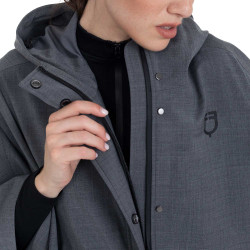 Damen-Regenmantel aus Wollmischung Equestro