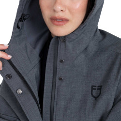 Damen-Regenmantel aus Wollmischung Equestro