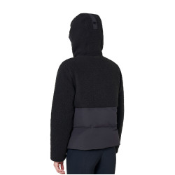 Damen-Daunenjacke mit Teddy-Einsätzen Equestro