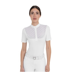 Damen-Turnierpolo mit Tülleinsätzen Equestro