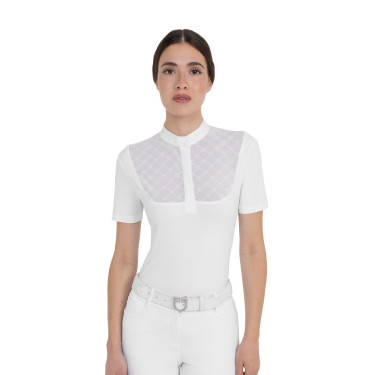 Damen-Turnierpolo mit Tülleinsätzen Equestro