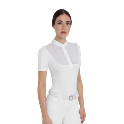 Damen-Turnierpolo mit Tülleinsätzen Equestro