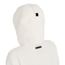 Damen-Teddyfleece-Hoodie mit Reißverschluss Equestro