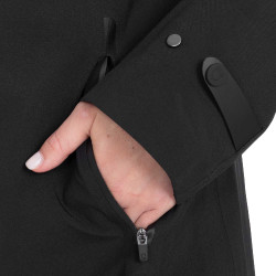 Damen Softshell lang mit rückseitigem Schlitz Equestro Damen Softshell lang mit rückseitigem Schlitz Equestro