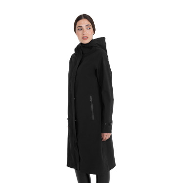 Damen Softshell lang mit rückseitigem Schlitz Equestro Damen Softshell lang mit rückseitigem Schlitz Equestro