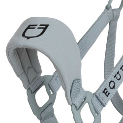 Technisches Halfter mit doppelter Verstellung und gummibeschichteten Schnallen Equestro Technisches Halfter mit doppelter Verstellung und gummibeschichteten Schnallen Equestro