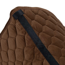 Spring-Schabracke in Wildlederoptik mit Strass Equestro