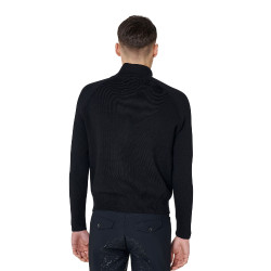 Herren-Daunenjacke mit Strickärmeln Equestro