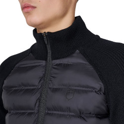Herren-Daunenjacke mit Strickärmeln Equestro