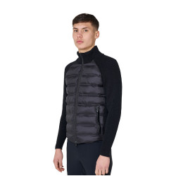 Herren-Daunenjacke mit Strickärmeln Equestro