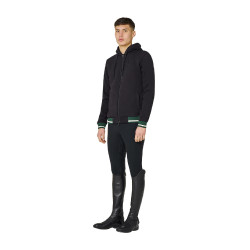 Herren-Kapuzenjacke mit Frontreißverschluss Equestro