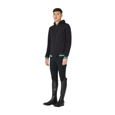 Herren-Kapuzenjacke mit Frontreißverschluss Equestro