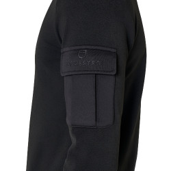 Herren-Fleecepullover mit hohem Kragen und 3/4-Reißverschluss Equestro