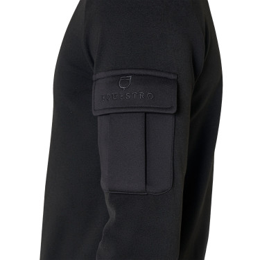 Herren-Fleecepullover mit hohem Kragen und 3/4-Reißverschluss Equestro
