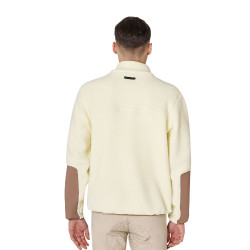 Herren-Teddyfleece-Sweatshirt mit Fronttasche Equestro Herren-Teddyfleece-Sweatshirt mit Fronttasche Equestro