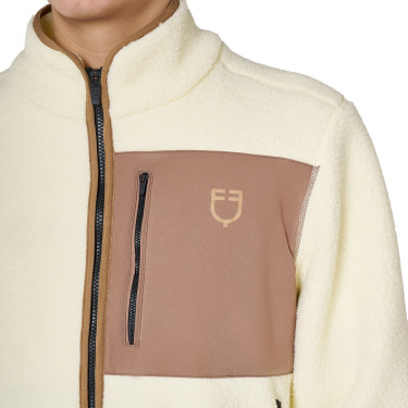 Herren-Teddyfleece-Sweatshirt mit Fronttasche Equestro Herren-Teddyfleece-Sweatshirt mit Fronttasche Equestro