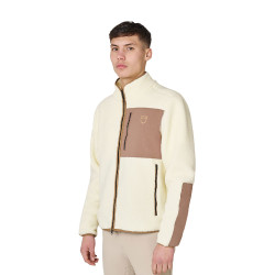 Herren-Teddyfleece-Sweatshirt mit Fronttasche Equestro Herren-Teddyfleece-Sweatshirt mit Fronttasche Equestro