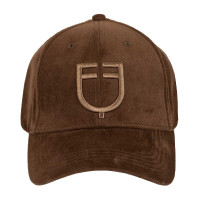 Unisex Baseballkappe aus Stoff in Samtoptik Equestro