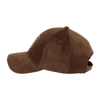 Unisex Baseballkappe aus Stoff in Samtoptik Equestro