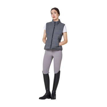 Damen-Steppweste aus Wolle Equestro