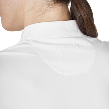 Damen-Turnierpolo in Hemdoptik mit Strass von Equestro