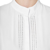 Damen-Turnierpolo in Hemdoptik mit Strass von Equestro
