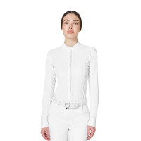 Damen-Turnierpoloshirt mit Mesh-Einsätzen Equestro