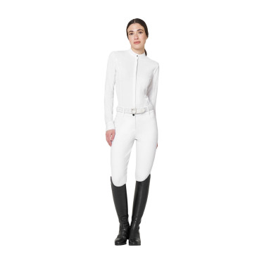 Damen-Turnierpoloshirt mit Mesh-Einsätzen Equestro Damen-Turnierpoloshirt mit Mesh-Einsätzen Equestro