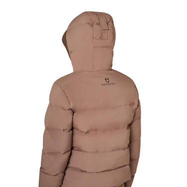 Damen-Daunenjacke mit Kapuze Equestro