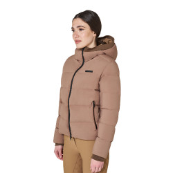 Damen-Daunenjacke mit Kapuze Equestro