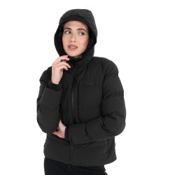 Damen-Daunenjacke mit Kapuze Equestro