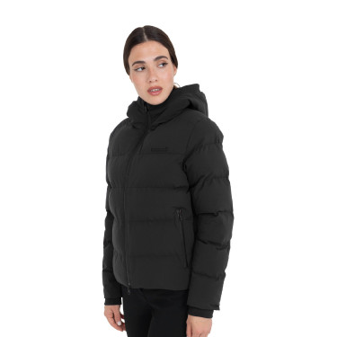 Damen-Daunenjacke mit Kapuze Equestro