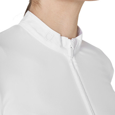 Basic Damen-Turnierpolo mit Mesh-Einsätzen Equestro