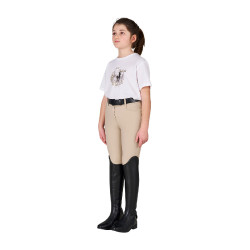 Mädchen T‑Shirt Born To Be Wild aus Baumwolle Equestro Kinder