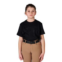 Mädchen-T-Shirt Sporty & Chic aus Baumwolle Equestro Kinder Mädchen-T-Shirt Sporty & Chic aus Baumwolle Equestro Kinder