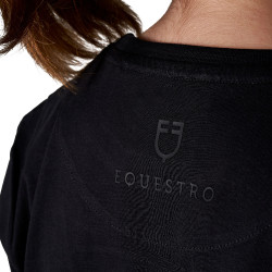 Mädchen-T-Shirt Sporty & Chic aus Baumwolle Equestro Kinder Mädchen-T-Shirt Sporty & Chic aus Baumwolle Equestro Kinder