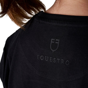 Mädchen-T-Shirt Sporty & Chic aus Baumwolle Equestro Kinder Mädchen-T-Shirt Sporty & Chic aus Baumwolle Equestro Kinder