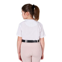 Mädchen-T-Shirt Stone Horse aus Baumwolle Equestro Kinder