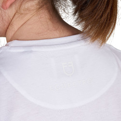 Mädchen-T-Shirt Stone Horse aus Baumwolle Equestro Kinder