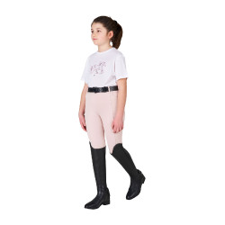 Mädchen-T-Shirt Stone Horse aus Baumwolle Equestro Kinder