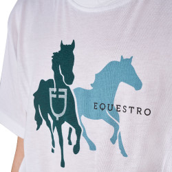 Kinder-T-Shirt aus atmungsaktiver Baumwolle Equestro