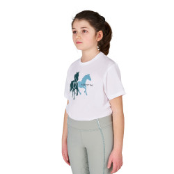 Kinder-T-Shirt aus atmungsaktiver Baumwolle Equestro