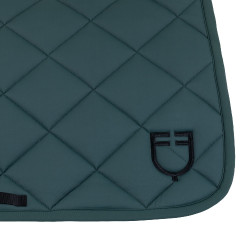 Spring-Schabracke mit Rautensteppung und gesticktem Equestro-Logo
