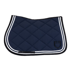 Springschabracke Double Stripes aus technischem Gewebe Equestro Springschabracke Double Stripes aus technischem Gewebe Equestro